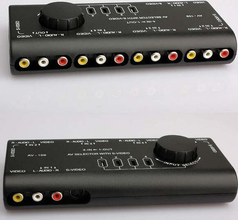 Commutatore Di Segnale Audio-video Av 4 In 1 Q-au51 Per Lettore Dvd Videocamera Elettronica/Home Audio e Hi-Fi/Accessori/Distributori/Selettori audio-video Trade Shop italia - Napoli, Commerciovirtuoso.it