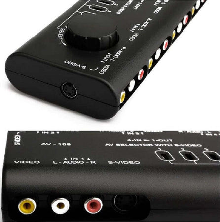 Commutatore Di Segnale Audio-video Av 4 In 1 Q-au51 Per Lettore Dvd Videocamera Elettronica/Home Audio e Hi-Fi/Accessori/Distributori/Selettori audio-video Trade Shop italia - Napoli, Commerciovirtuoso.it