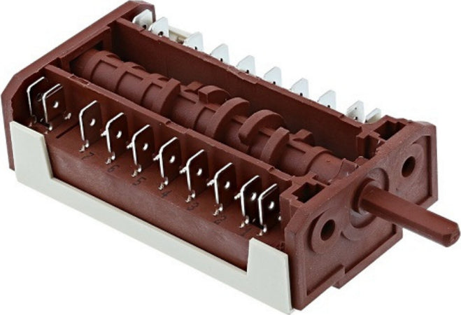 COMMUTATORE SELETTORE POSIZIONI 6+0 FORNO AEG REX ELECTROLUX ZANUSSI 3570646012 Casa e cucina/Grandi elettrodomestici/Accessori e parti di ricambio/Ricambi e accessori per forni/Resistenze per forni Rossi Ricambi - Venetico Marina, Commerciovirtuoso.it