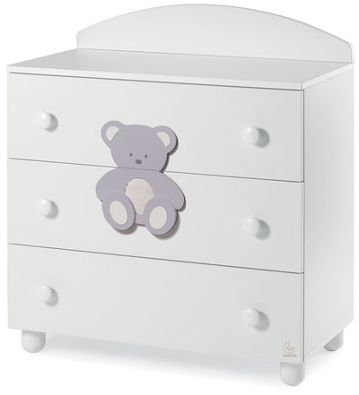 Comò Italbaby Peluche Grigio