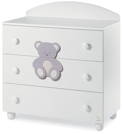 Comò Italbaby Peluche Grigio