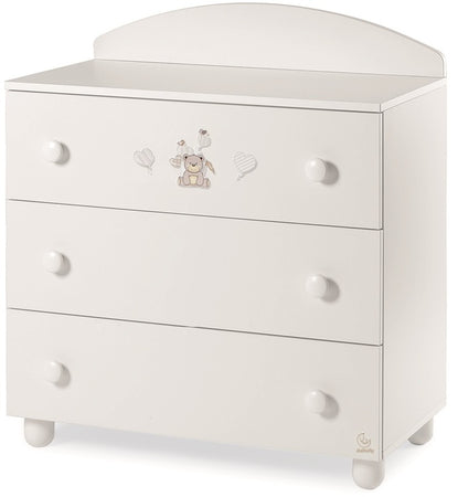 Comò Italbaby Ku Ku Bianco