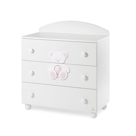 Comò Italbaby Peluche Rosa