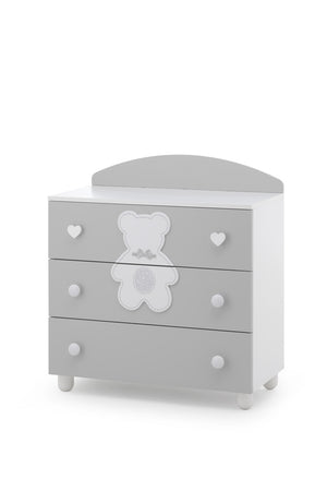 Comò Italbaby Fiocco Grigio