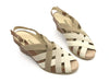 COMODAIDEA Sandali donna 983 beige e cuoio