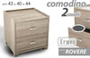 Comodino-Camera-Letto-Moderno-2-Cassetti-Legno-Rovere-44x43x40cm-Mobile-623462