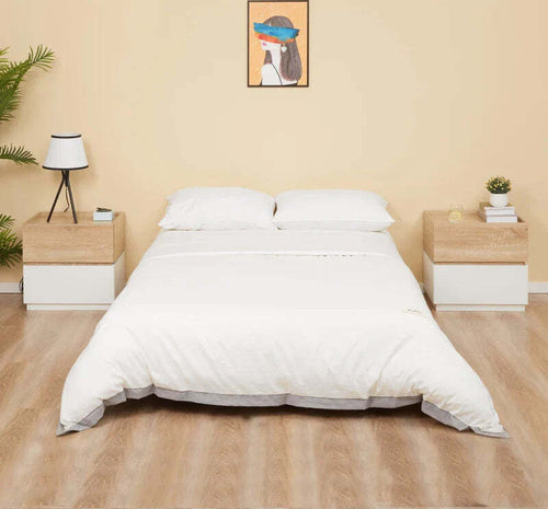 Comodino-con-2-Cassetti-in-Legno,-Design-Moderno-e-Impilabile,-50x40x47.5cm-AS3831-476NDAS3