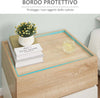 Comodino-con-2-Cassetti-in-Legno,-Design-Moderno-e-Impilabile,-50x40x47.5cm-AS3831-476NDAS3