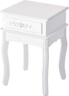 Comodino-Moderno-con-Cassetto-Mobiletto-Multiuso-in-Legno-Bianco,-40-x-35-x-60cm-YH6833-240YH6