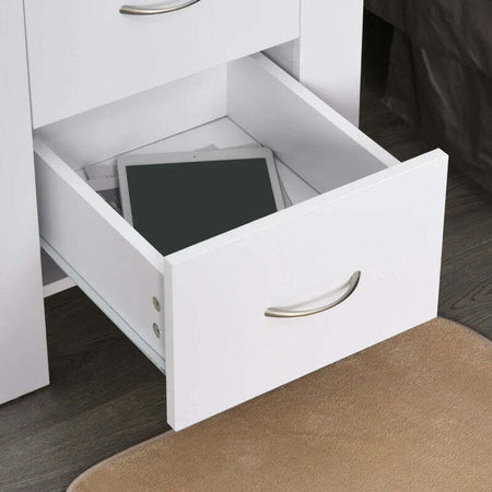 Comodino-Moderno-in-Legno-con-2-Cassetti-per-Camera-da-Letto,-48x39x54cm,-Bianco-MJ6831-293WTMJ6