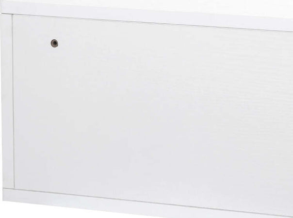 Comodino-Set-2-Pezzi-con-Cassetto-e-Design-Sospeso-in-Truciolato-e-MDF,-49x38x23-cm,-Bianco-JK6831-539JK6