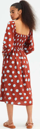COMPANIA FANTASTICA | Abito midi fantasia Moda/Donna/Abbigliamento/Vestiti/Casual You Store - Messina, Commerciovirtuoso.it