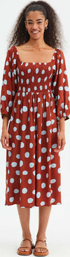 COMPANIA FANTASTICA | Abito midi fantasia Moda/Donna/Abbigliamento/Vestiti/Casual You Store - Messina, Commerciovirtuoso.it