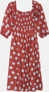 COMPANIA FANTASTICA | Abito midi fantasia Moda/Donna/Abbigliamento/Vestiti/Casual You Store - Messina, Commerciovirtuoso.it