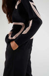 COMPANIA-FANTASTICA-|-Maglia-in-filo-con-stampa-cuori