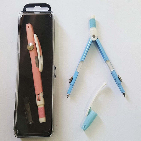 Compasso Compatto Portatile Per Disegni Tecnici Geometrico Scuola Lavoro Ufficio Cancelleria e prodotti per ufficio/Scuola e materiale didattico/Materiale scolastico/Compassi Trade Shop italia - Napoli, Commerciovirtuoso.it