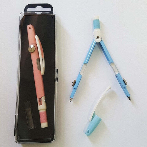 Compasso Compatto Portatile Per Disegni Tecnici Geometrico Scuola Lavoro Ufficio Cancelleria e prodotti per ufficio/Scuola e materiale didattico/Materiale scolastico/Compassi Trade Shop italia - Napoli, Commerciovirtuoso.it