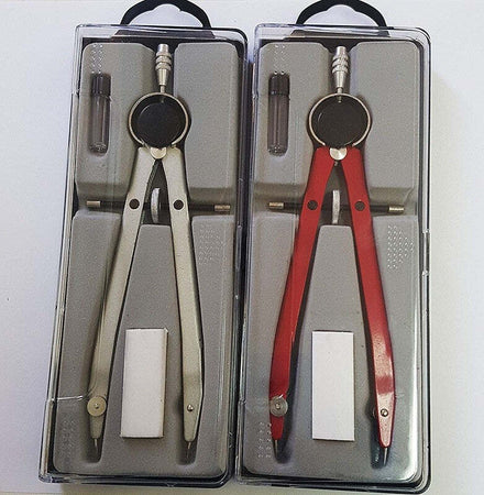 Compasso Con 2 Punte 2 Mine Gomma Balaustrino Per Disegni Tecnici Geometrico Cancelleria e prodotti per ufficio/Scuola e materiale didattico/Materiale scolastico/Diari quaderni e block notes Trade Shop italia - Napoli, Commerciovirtuoso.it