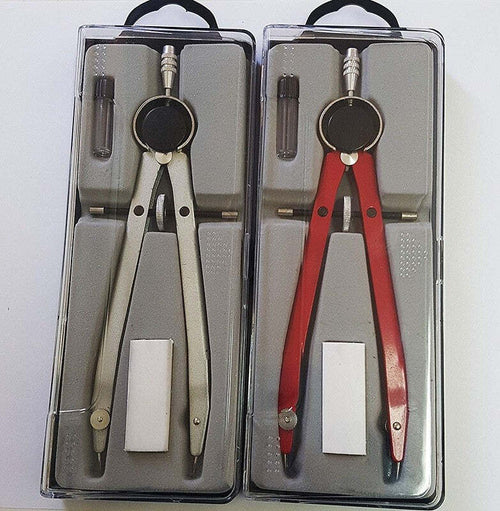 Compasso Con 2 Punte 2 Mine Gomma Balaustrino Per Disegni Tecnici Geometrico Cancelleria e prodotti per ufficio/Scuola e materiale didattico/Materiale scolastico/Diari quaderni e block notes Trade Shop italia - Napoli, Commerciovirtuoso.it