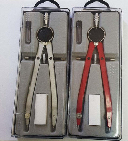 Compasso Con 2 Punte 2 Mine Gomma Balaustrino Per Disegni Tecnici Geometrico Cancelleria e prodotti per ufficio/Scuola e materiale didattico/Materiale scolastico/Diari quaderni e block notes Trade Shop italia - Napoli, Commerciovirtuoso.it