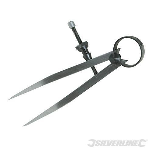 Compasso con molla meccanica in acciaio 150 mm Silverline Silverline