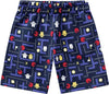 Completino Bimbo Estivo 100% Cotone Completo Coordinato Maglia Pantalone Estate Maglietta T-Shirt Girocollo Pantaloncini Stampa Game Bianco Rosso Blu COMPLETINO Piccole Canaglie - Tropea, Commerciovirtuoso.it