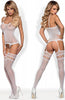 Completino Intimo Bianco Velato Trasparente con Reggicalze Obsessive Testharisnya F214 Fehér Taglia Unica S-M-L Sexy Lingerie Salute e cura della persona/Erotismo e contraccezione/Abbigliamento erotico/Donna/Completi intimi Kondorama - Martinsicuro, Commerciovirtuoso.it