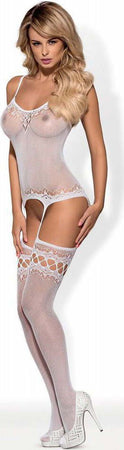 Completino Intimo Bianco Velato Trasparente con Reggicalze Obsessive Testharisnya F214 Fehér Taglia Unica S-M-L Sexy Lingerie Salute e cura della persona/Erotismo e contraccezione/Abbigliamento erotico/Donna/Completi intimi Kondorama - Martinsicuro, Commerciovirtuoso.it