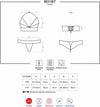 Completino Intimo Donna Rosso Sexy Obsessive Two-pcs Set S/M 863-set-3 Lingerie Sexy Rosso Moda/Donna/Abbigliamento/Abbigliamento da notte lingerie e intimo/Lingerie & Intimo/Completi intimi Kondorama - Martinsicuro, Commerciovirtuoso.it
