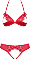 Completino Intimo Rosso Erotico Obsessive Two-pcs Set S/M 870-sec-3 Lingerie Sexy Rosso Salute e cura della persona/Erotismo e contraccezione/Abbigliamento erotico/Donna/Completi intimi Kondorama - Martinsicuro, Commerciovirtuoso.it