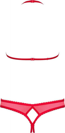 Completino Intimo Rosso Erotico Obsessive Two-pcs Set S/M 870-sec-3 Lingerie Sexy Rosso Salute e cura della persona/Erotismo e contraccezione/Abbigliamento erotico/Donna/Completi intimi Kondorama - Martinsicuro, Commerciovirtuoso.it