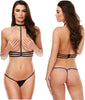 Completino intimo sexy Baci Lingerie Sexy Strappy Body Harness Black, Os Set 2 Pezzi Con Stringhe Salute e cura della persona/Erotismo e contraccezione/Abbigliamento erotico/Donna/Completi intimi Kondorama - Martinsicuro, Commerciovirtuoso.it