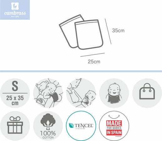 Completo 2 Accappatoio Astra Grigio 25X35X1 Cm Prima infanzia/Allattamento e pappa/Bavaglini/Bavaglini La Casa Del Bebè - Napoli, Commerciovirtuoso.it