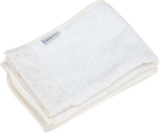 Completo 2 Accappatoio Astra Rosa 25X35X1 Cm Prima infanzia/Allattamento e pappa/Bavaglini/Bavaglini La Casa Del Bebè - Napoli, Commerciovirtuoso.it