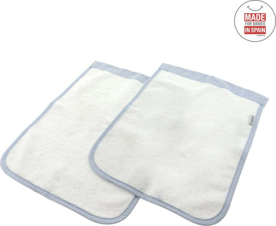 Completo 2 Accappatoio Sky Azzurro/Pioggia 25X35X1 Cm Prima infanzia/Allattamento e pappa/Bavaglini/Bavaglini La Casa Del Bebè - Napoli, Commerciovirtuoso.it