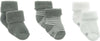 Completo 3 Calzine Lisce Grigio Moda/Prima infanzia/Abbigliamento/Bambino 0-24/Calze e calzamaglie/Calzini La Casa Del Bebè - Napoli, Commerciovirtuoso.it