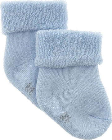 Completo 3 Calzine Liso Azzurro Taglia 0000 ( 15 - 16) Moda/Prima infanzia/Abbigliamento/Bambino 0-24/Calze e calzamaglie/Calzini La Casa Del Bebè - Napoli, Commerciovirtuoso.it