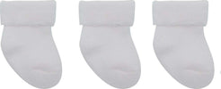 Completo 3 Calzine Liso Bianco Taglia 000 ( 17 - 18) Moda/Prima infanzia/Abbigliamento/Bambina 0-24/Calze e calzamaglie/Calzini La Casa Del Bebè - Napoli, Commerciovirtuoso.it