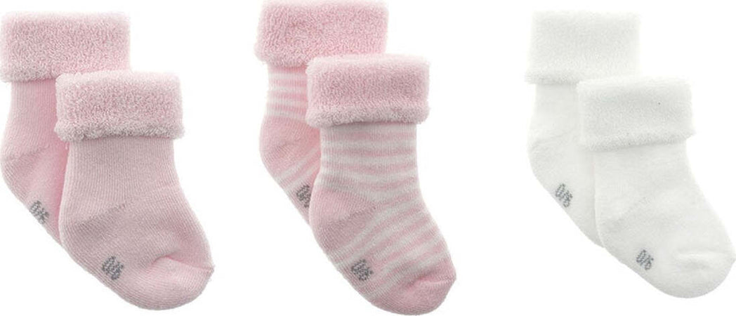 Completo 3 Calzine Liso Rosa Taglia 0000 ( 15 - 16) Moda/Prima infanzia/Abbigliamento/Bambina 0-24/Calze e calzamaglie/Calzini La Casa Del Bebè - Napoli, Commerciovirtuoso.it