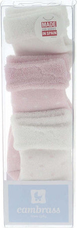Completo 3 Calzine Motas Rosa Taglia 0000 (15 - 16) Moda/Prima infanzia/Abbigliamento/Bambina 0-24/Calze e calzamaglie/Calzini La Casa Del Bebè - Napoli, Commerciovirtuoso.it