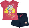 Completo 44 gatti T-shirt con pantaloncini da 3 a 7 anni Moda/Bambine e ragazze/Abbigliamento/Completi e coordinati/Completi due pezzi con pantaloncino Store Kitty Fashion - Roma, Commerciovirtuoso.it