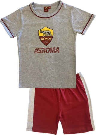 Completo AS Roma 5/6 anni 7/8 anni 9/10 anni Grigio