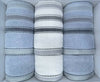 Completo asciugamani spugna 3+3 fiamma by vingi 100 % cotone 6 asciugamani : 3 viso + 3 ospite con banda Casa e cucina/Tessili per la casa/Biancheria da bagno/Asciugamani/Set di asciugamani Puleo Casa - Palermo, Commerciovirtuoso.it