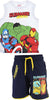 Completo Avengers da 4 a 10 anni Estate Moda/Bambini e ragazzi/Abbigliamento/Completi e coordinati/Completi due pezzi con pantaloncino Store Kitty Fashion - Roma, Commerciovirtuoso.it