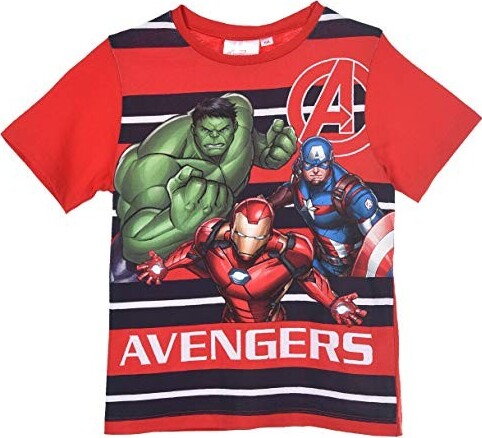 Completo Avengers Estate Moda/Bambini e ragazzi/Abbigliamento/Completi e coordinati/Completi due pezzi con pantaloncino Store Kitty Fashion - Roma, Commerciovirtuoso.it