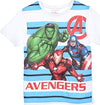 Completo Avengers Estate Moda/Bambini e ragazzi/Abbigliamento/Completi e coordinati/Completi due pezzi con pantaloncino Store Kitty Fashion - Roma, Commerciovirtuoso.it