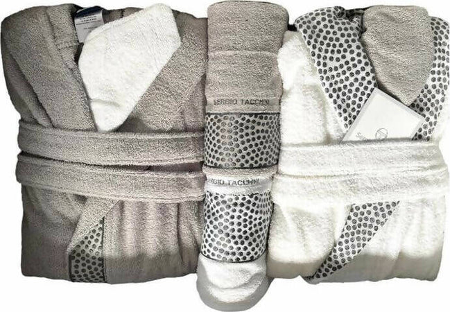 Completo Bagno 10 Pezzi In Pura Spugna Di Cotone 100% Naturale Sergio Tacchini Confezione Lusso Wimbledon Casa e cucina/Tessili per la casa/Biancheria da bagno/Asciugamani/Set di asciugamani Puleo Casa - Palermo, Commerciovirtuoso.it