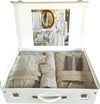 Completo bagno elisabetta by helena 8 pezzi in pura spugna di cotone un elegante completo bagna per due persone Moda/Uomo/Abbigliamento/Pigiami e abbigliamento da notte/Accappatoi Puleo Casa - Palermo, Commerciovirtuoso.it
