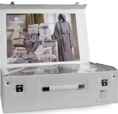 Completo Bagno Renato Balestra Uomo E Donna Kenya In Elegante Valigia Completo Da 6 Pezzi Bagno In Pura Spugna Di Cotone Casa e cucina/Tessili per la casa/Biancheria da bagno/Asciugamani/Asciugamani ospite Puleo Casa - Palermo, Commerciovirtuoso.it