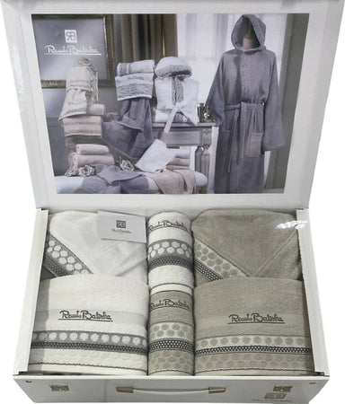 Completo Bagno Renato Balestra Uomo E Donna Tenerife Scatolato In Elegante Valigia Completo Da 6 Pezzi Bagno In Pura Spugna Di Cotone Casa e cucina/Tessili per la casa/Biancheria da bagno/Asciugamani/Asciugamani ospite Puleo Casa - Palermo, Commerciovirtuoso.it